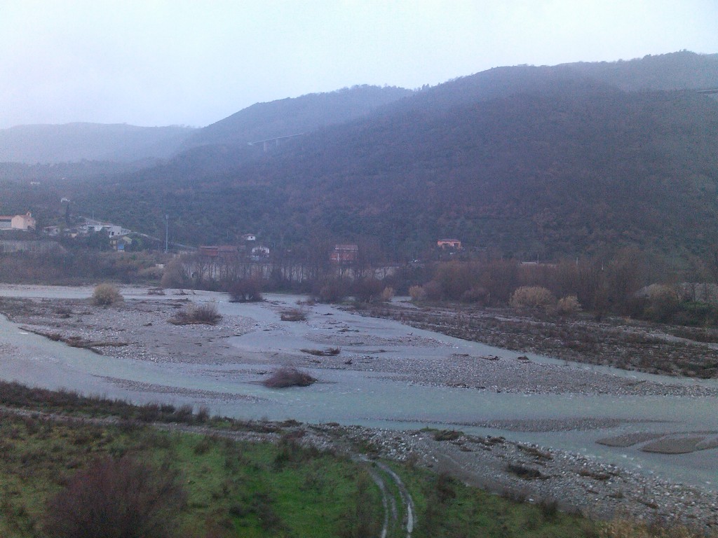 Area dove doveva sorgere l'impianto