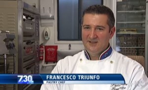 Francesco Triunfo intervistato da una tv australiana