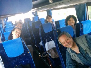 I 5 giornalisti in giro per il Marmo Platano Melandro