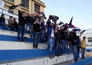 I tifosi del Picerno a Manfredonia