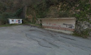 L'area dove sorgerà il Santuario Mariano rupestre